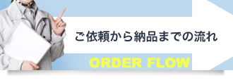 ご依頼から納品までの流れ